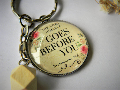 Scripture Keychain- before you