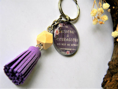 Scripture Keychain- before you