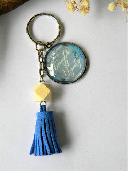 Scripture Keychain- before you