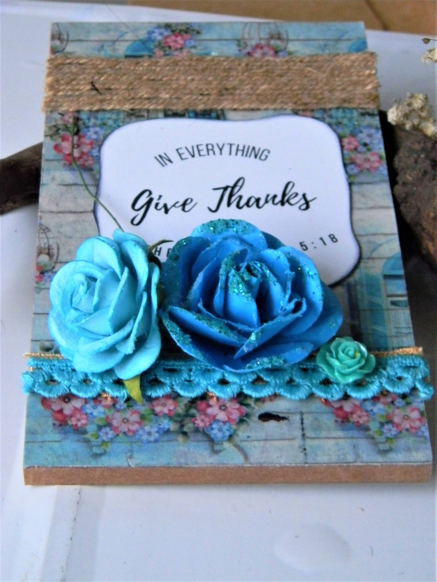 Scripture Wall Hangers-Give Thanks