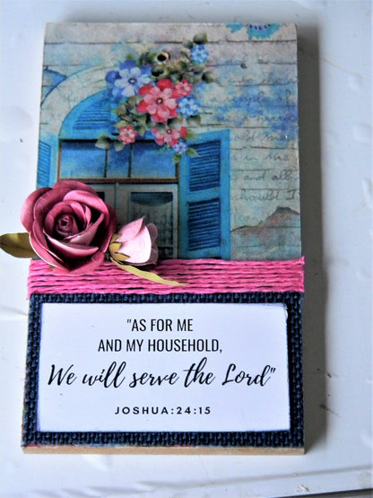 Scripture Wall Hangers-As for me