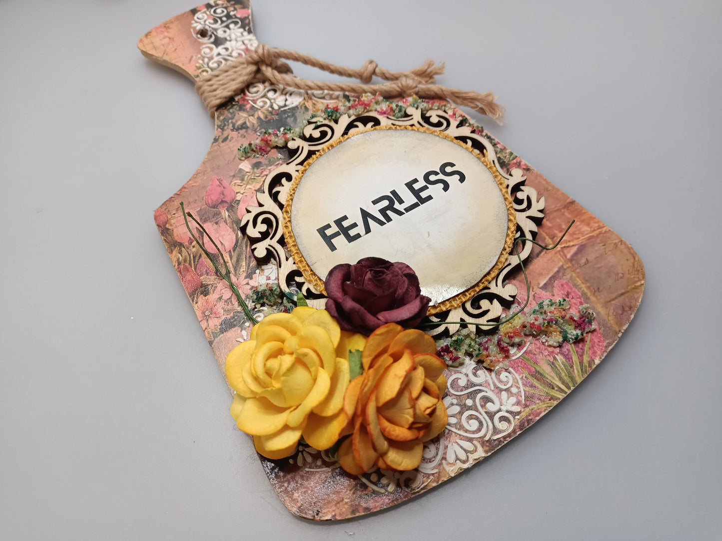 Wall Hanger-Inspirational -Fearless