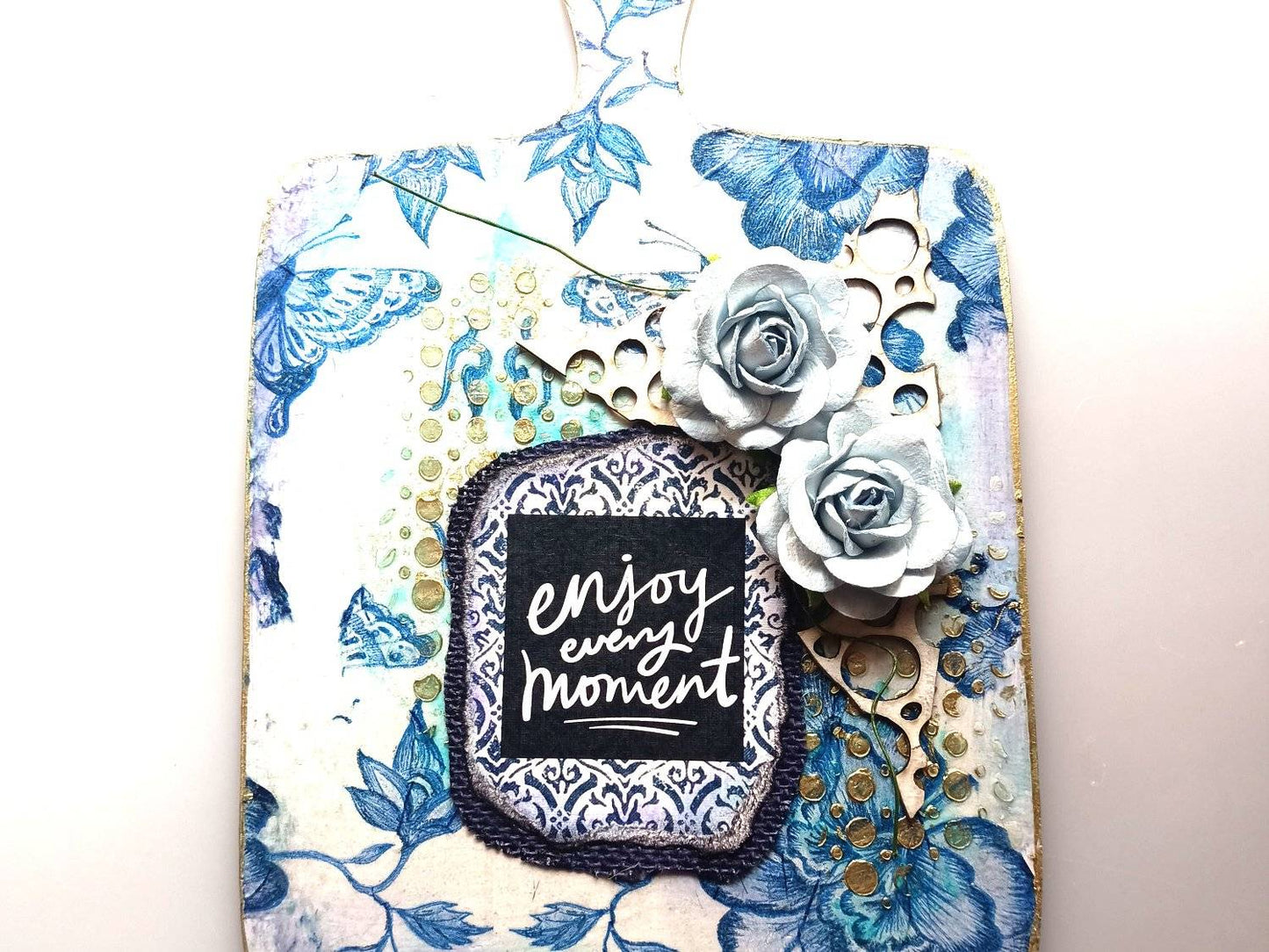 wall hanger-Inspirational  -enjoy the moment