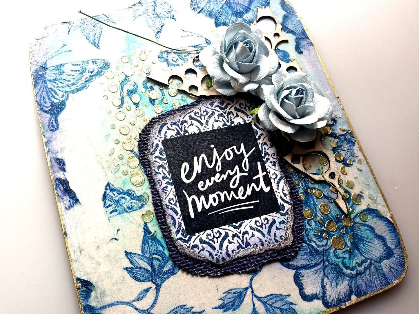 wall hanger-Inspirational  -enjoy the moment