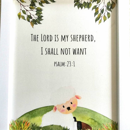 Frame-Kids-Scripture- Lord is my shepherd