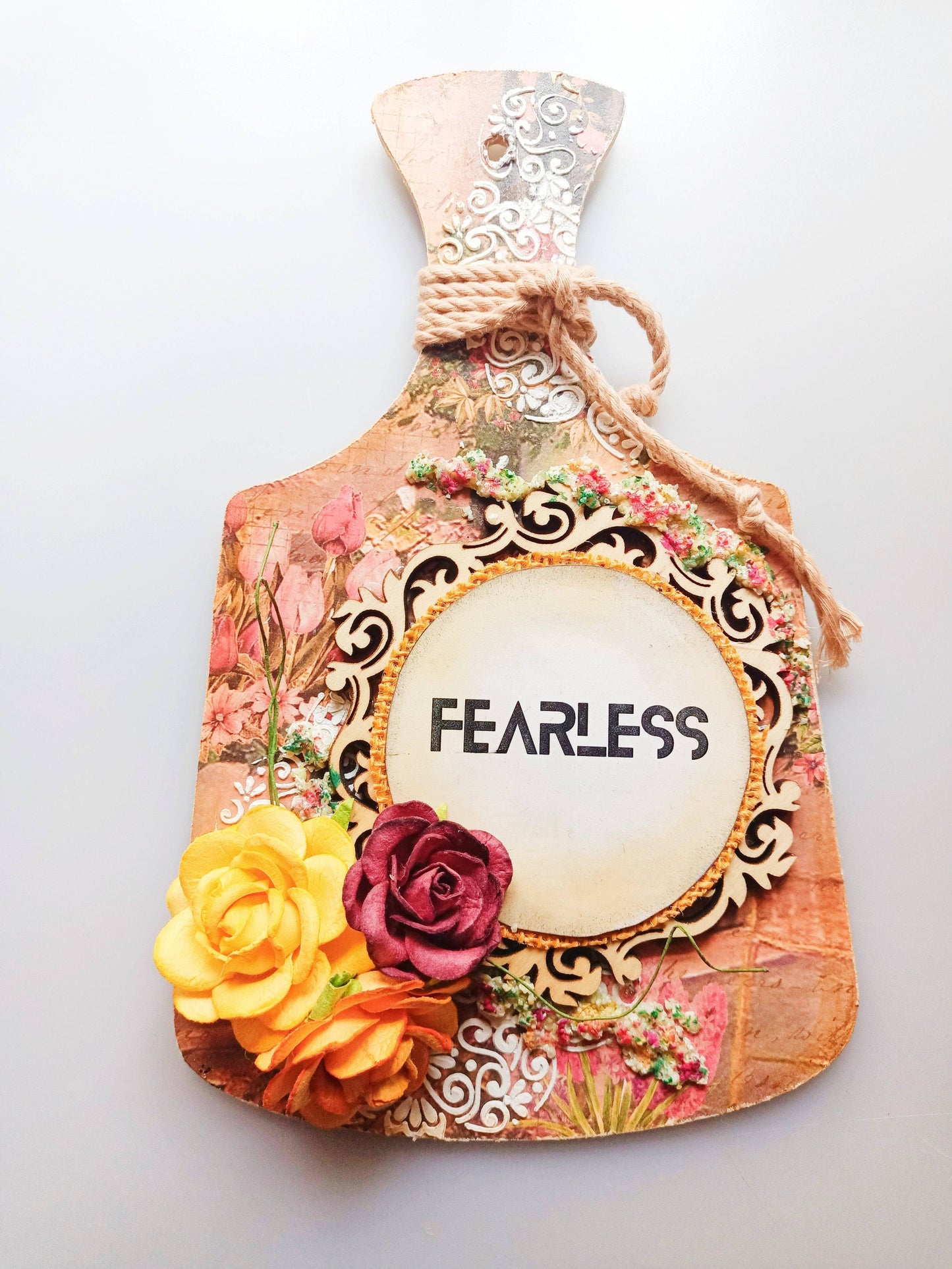 Wall Hanger-Inspirational -Fearless