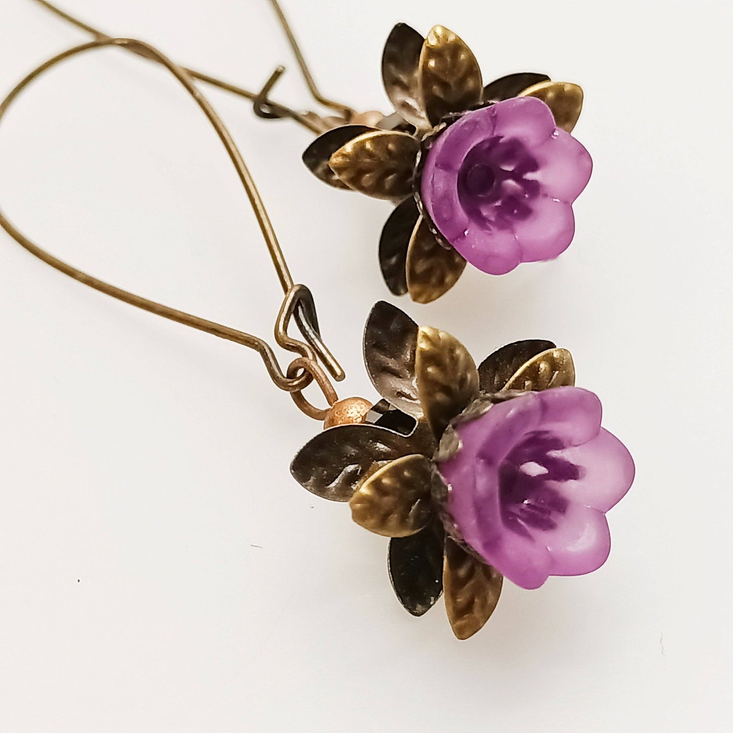 Earring-Beauty and grace floral earring /vintage style