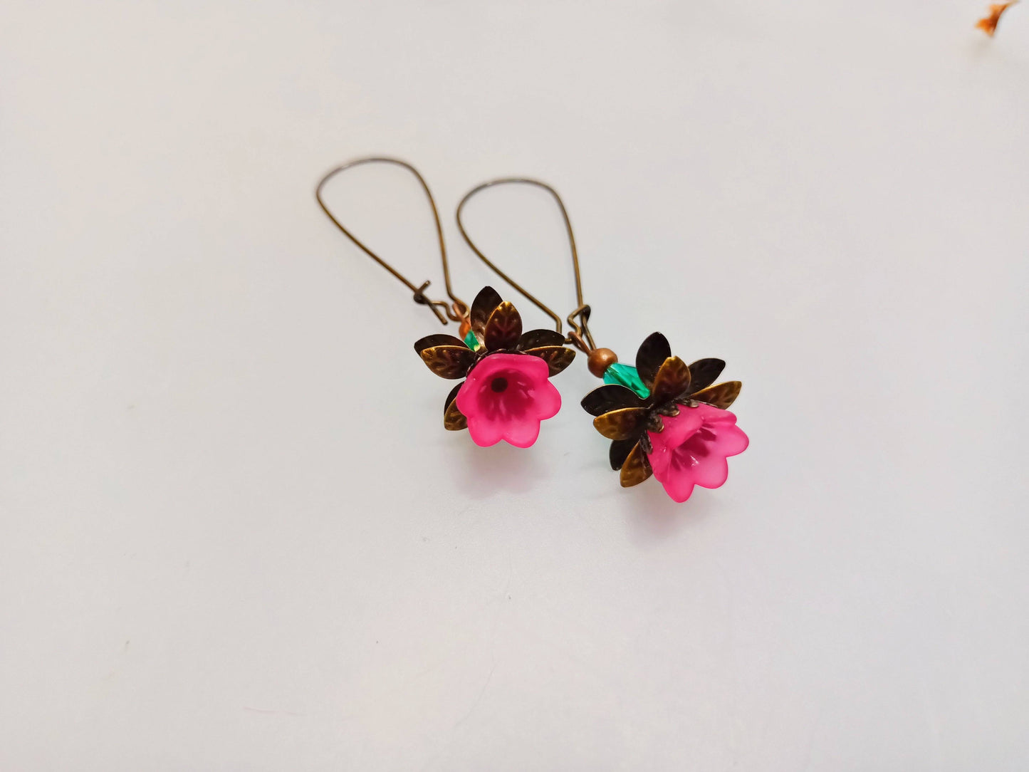 Earring-Beauty and grace floral earring /vintage style