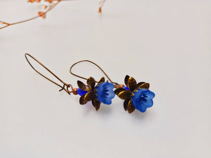 Earring-Beauty and grace floral earring /vintage style