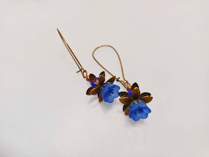 Earring-Beauty and grace floral earring /vintage style