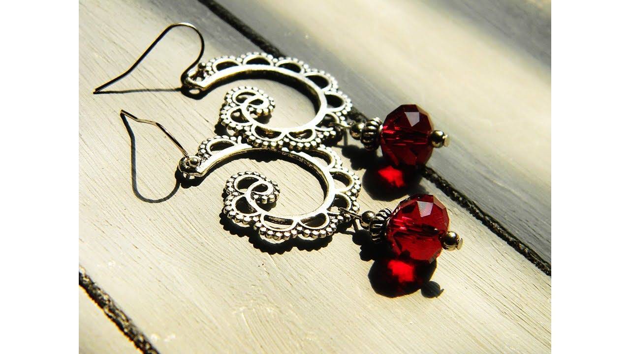 Earring-Pretty swirls